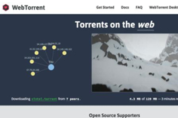 WebTorrentt(种子磁力链接)段首LOGO