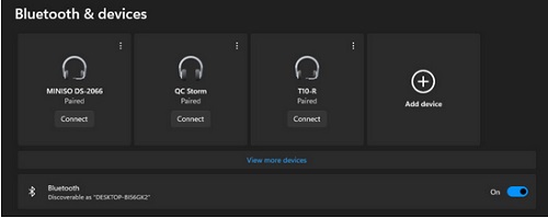 Windows11蓝牙驱动截图