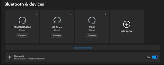 Windows11蓝牙驱动截图