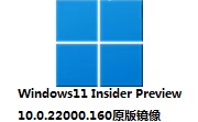 Windows11 Insider Preview 10.0.22000.160原版镜像段首LOGO