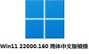 Win11 22000.160 简体中文版镜像段首LOGO