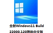 全新Windows11 Build 22000.120简体中文版段首LOGO