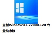 全新Windows11 22000.120 专业纯净版段首LOGO