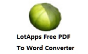 LotApps Free PDF To Word Converter段首LOGO