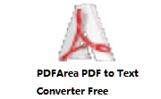 PDFArea PDF to Text Converter Free段首LOGO