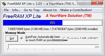 FreeRAM XP截图0