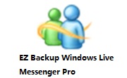 EZ Backup Windows Live Messenger Pro段首LOGO
