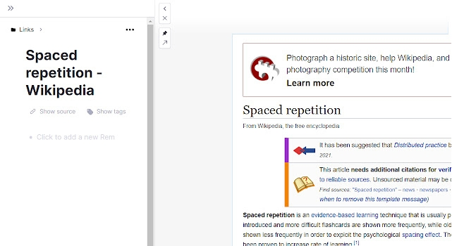 RemNote Clipper插件截图
