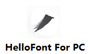 HelloFont For PC段首LOGO