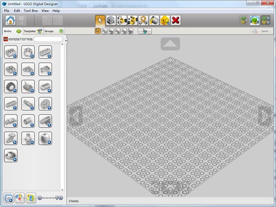 Lego Digital Designer截图