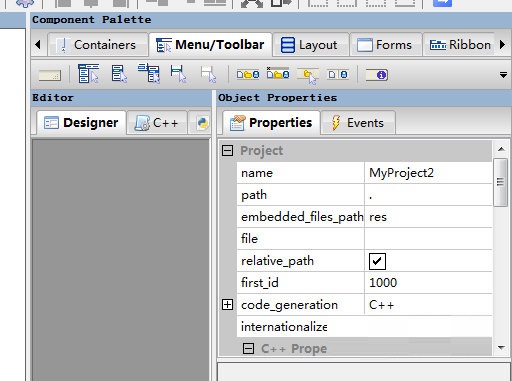 wxFormBuilder