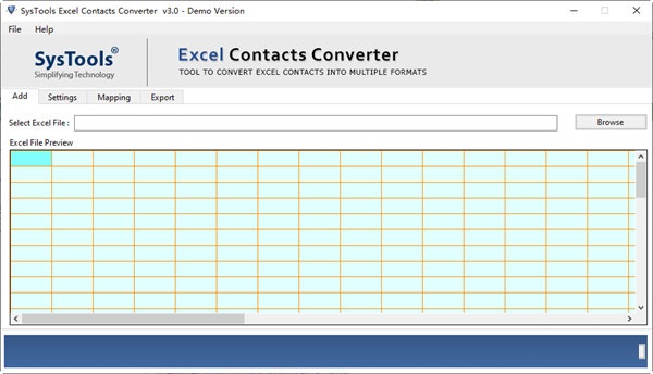 SysTools Excel Contacts Converter