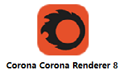 Corona Renderer 8段首LOGO