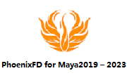 PhoenixFD for Maya2019–2023段首LOGO