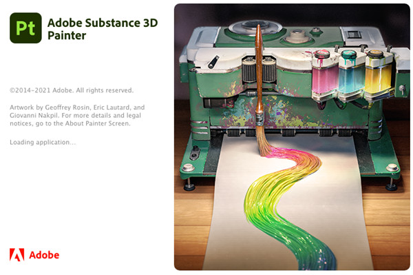 substance 3d painter截图