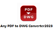 Any PDF to DWG Converter 2023段首LOGO