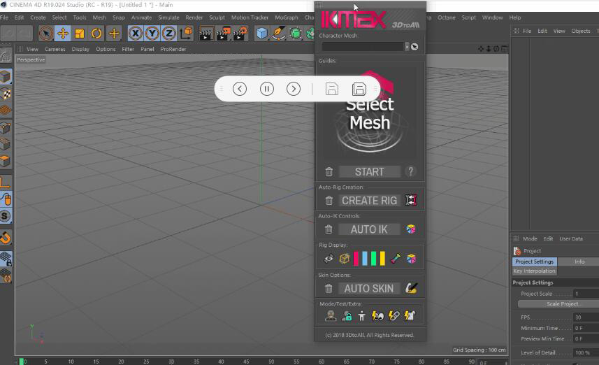 3dtoall IKMAX for Cinema 4D R15 -R26截图