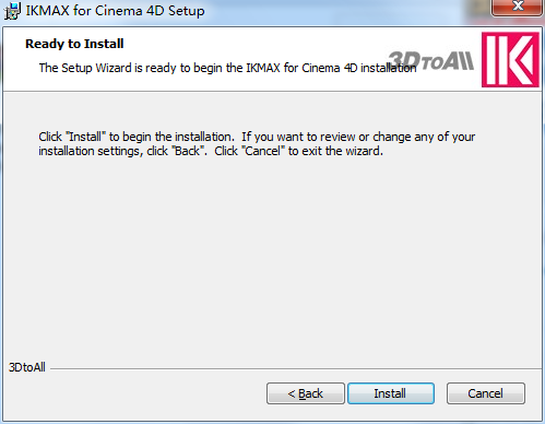 3dtoall IKMAX for Cinema 4D R15 -R26截图