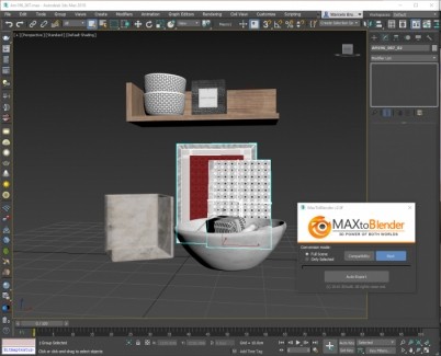 MaxToBlender截图