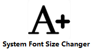 System Font Size Changer段首LOGO