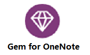 Gem for OneNote段首LOGO