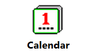 Calendar段首LOGO