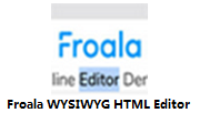 Froala WYSIWYG HTML Editor段首LOGO