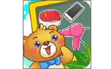 儿童游戏认家电段首LOGO