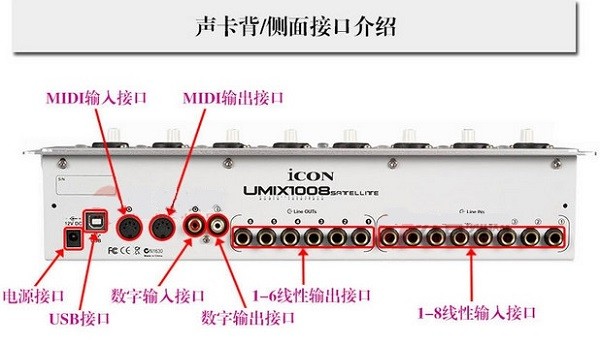 艾肯(iCON) Umix1008声卡驱动