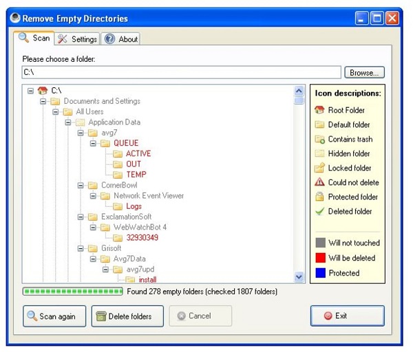 Remove Empty Directories下载Remove Empty Directories(空目录删除工具)官方最新版下载PC下载网
