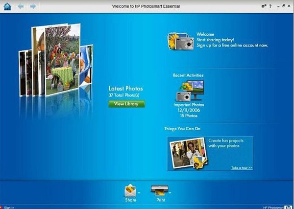 HP Photosmart Essential截图