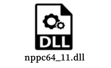 nppc64_11.dll段首LOGO