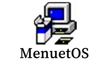 MenuetOS段首LOGO