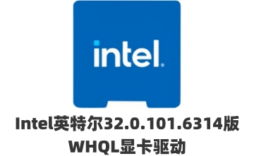 Intel英特尔32.0.101.6314版WHQL显卡驱动段首LOGO