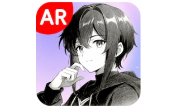 AR漫画临摹绘画段首LOGO