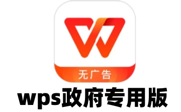 WPS政府专用版段首LOGO