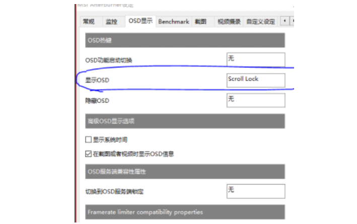 微星小飞机截图