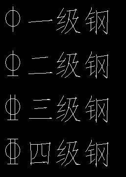 tssdeng.shx(钢筋字体)截图