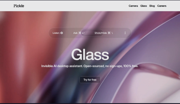 Glass(AI桌面助手)截图