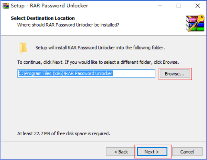 RAR Password Unlocker(RAR密码破解)截图