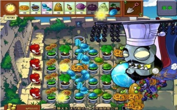 植物大战僵尸长城版截图