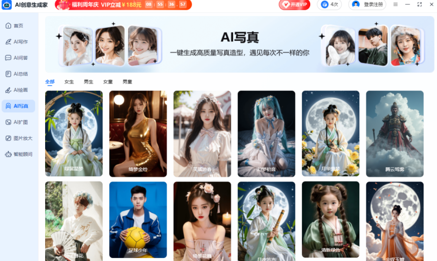 AI创意生成家截图