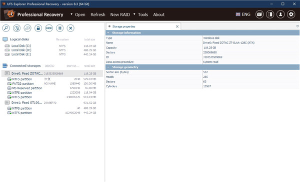 UFS Explorer Professional Recovery(数据恢复工具)截图