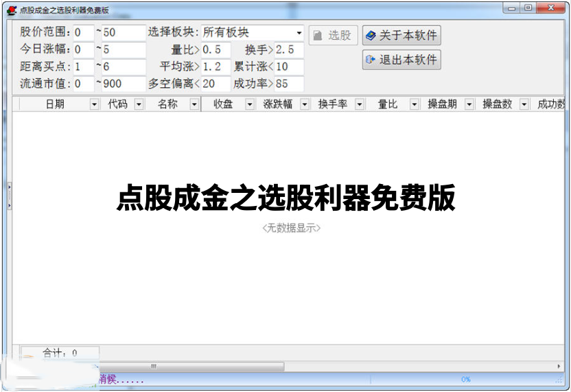 点股成金之选股利器免费版截图
