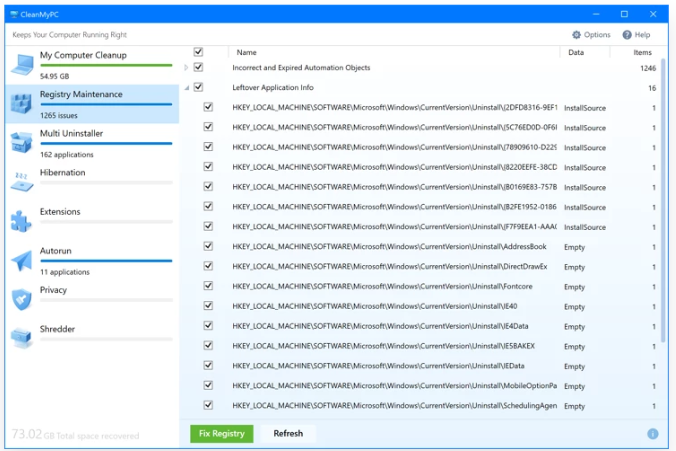 CleanMyPC(系统清理优化软件)截图