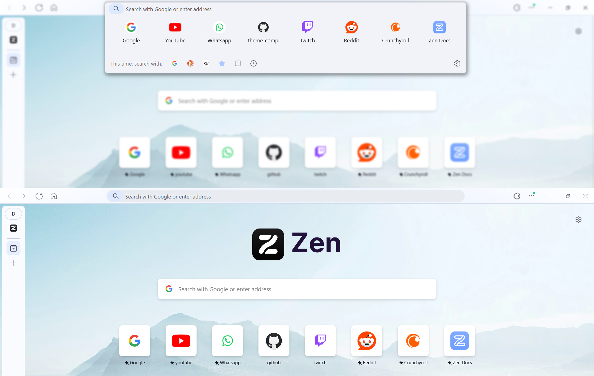 Zen Browser(简约型浏览器)截图