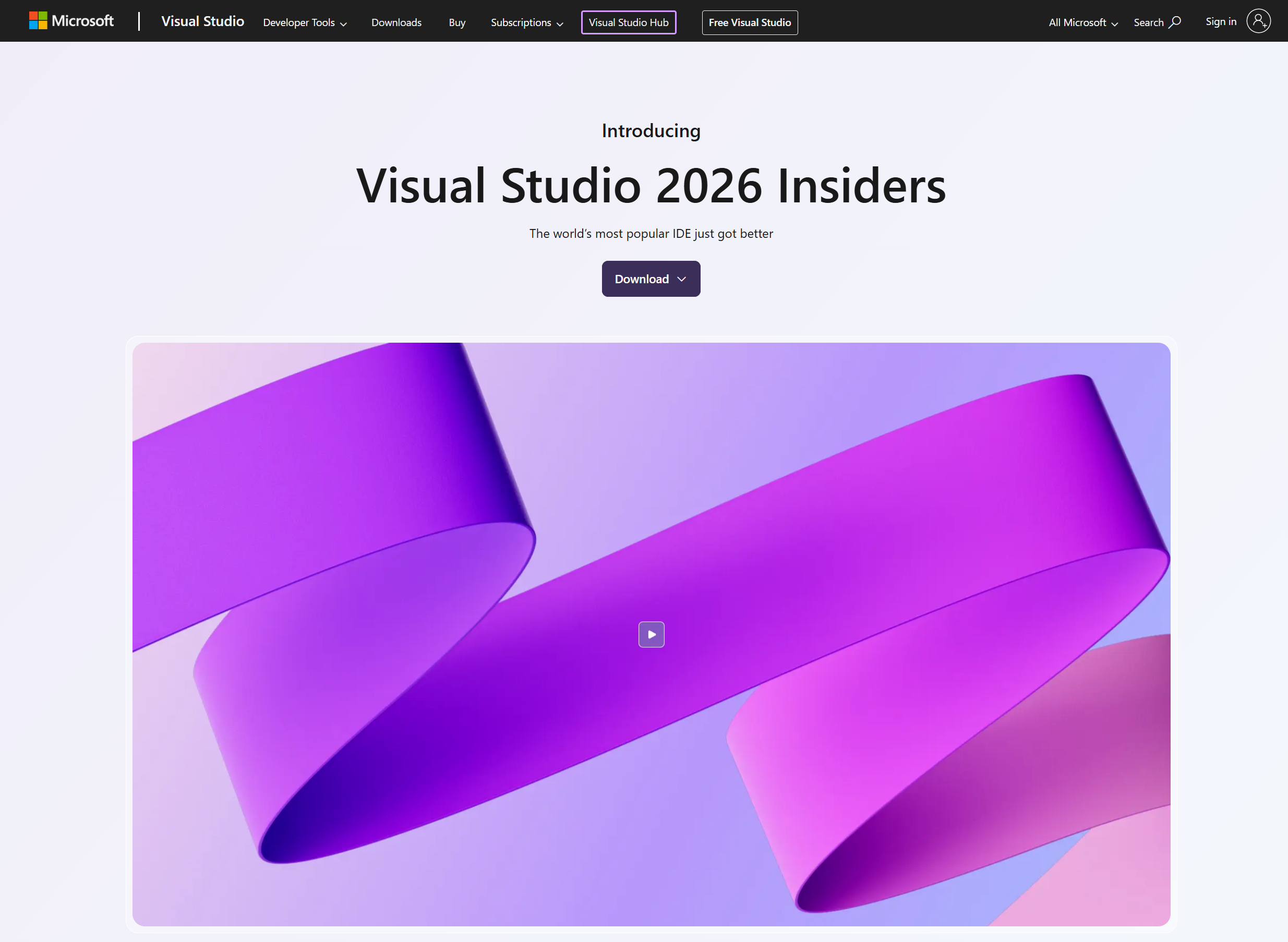 Visual Studio 2026截图