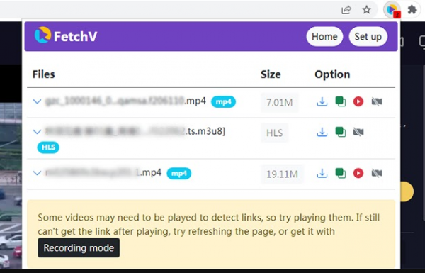 FetchV(视频下载器)截图