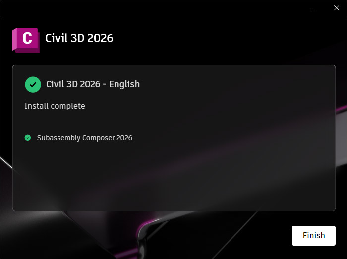 Civil 3D2026截图