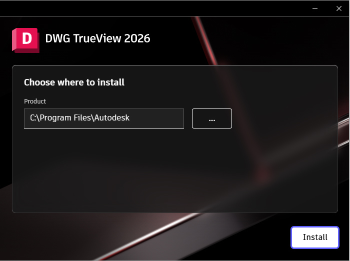 Autodesk DWG Trueview2026截图